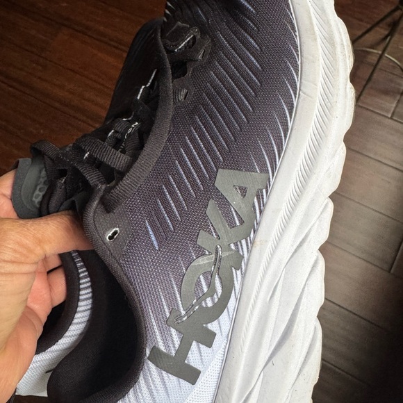 SALE!!! Hoka Navy/Black Athletic Shoes women size 6 Medium - Picture 5 of 8